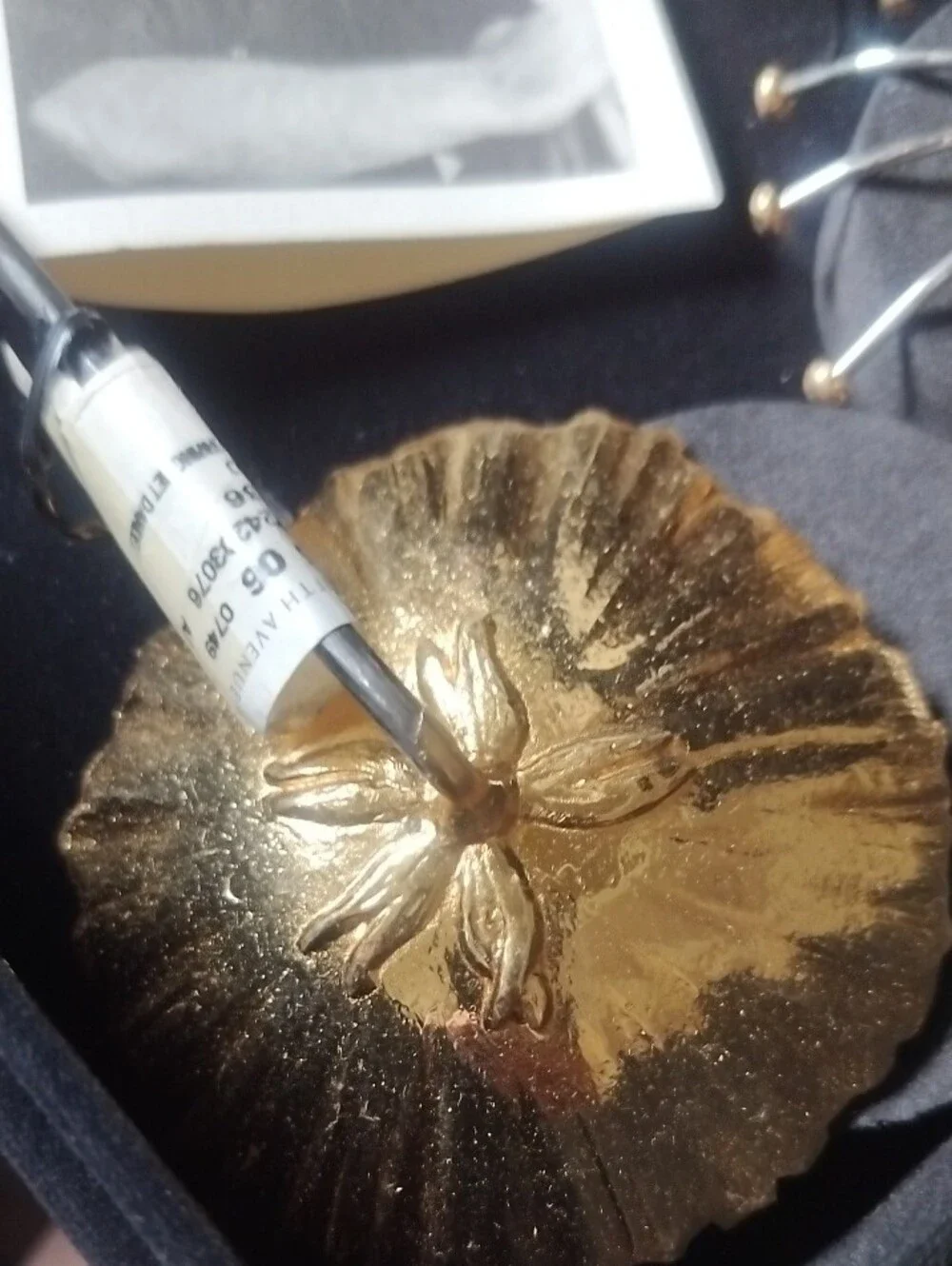 Michael Aram Gold and Black Dandelion 2007, Rare Serving Tools, Fairy Tail Colle